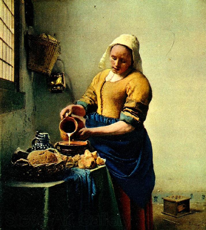 Jan Vermeer mjolkpigan